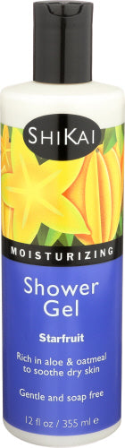 ShiKai - Moisturizing Shower Gel Starfruit, 12 Oz | Pack of 3