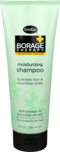 Shikai - Moisturizing Shampoo Borage Therapy, 8 Oz | Pack of 6
