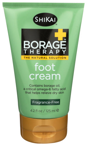 ShiKai - Borage Therapy Foot Cream, 4.2 Fl Oz | Pack of 3