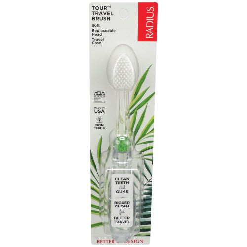 Radius - Toothbrush - Tour Travel - Soft, 1ct | Pack of 6