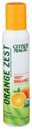 Citrus Magic - Air Freshener - Orange Zest Liquid, 3.5 oz - Pack of 6