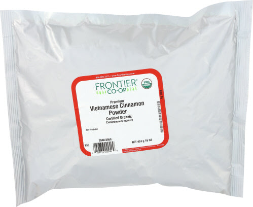 Frontier Herb - Organic Cinnamon Vietnamese Powder, 1lbs