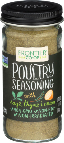 Frontier Herb - Poultry Seasoning - Salt Free, 1.34  Oz