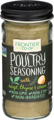 Frontier Herb - Poultry Seasoning - Salt Free, 1.34  Oz