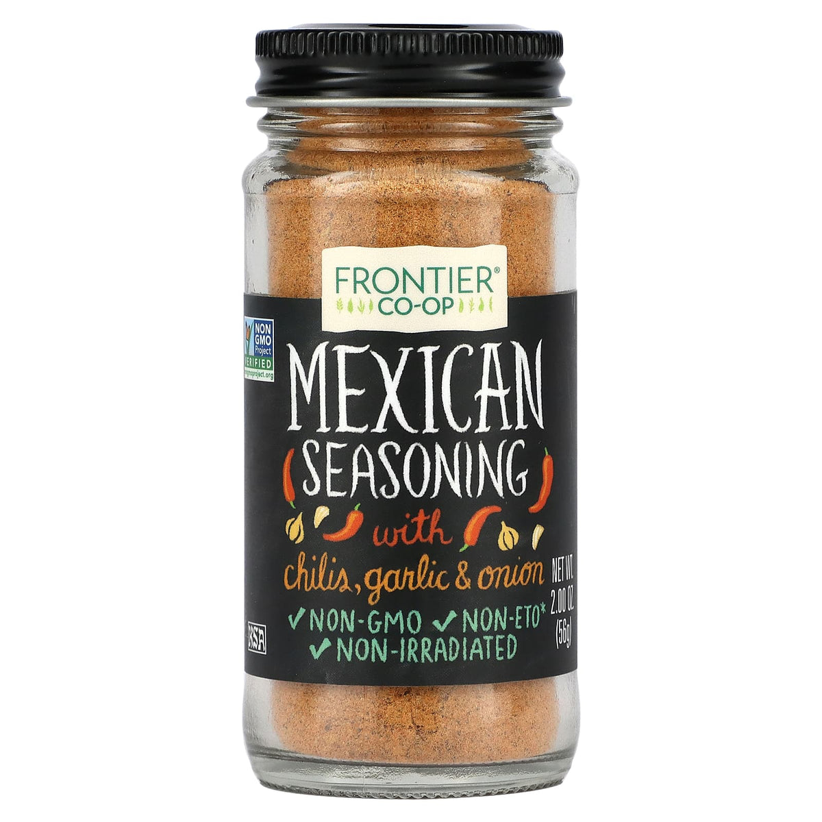 Frontier Herb - Seasoning Blends Salt-free Mexican, 2  Oz