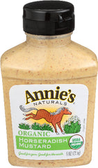 Annie's - Organic Horseradish Mustard, 9 oz