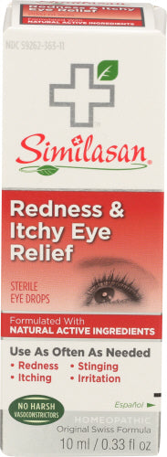 Similasan - Redness & Itchy Eye Relief, 0.33 fl oz