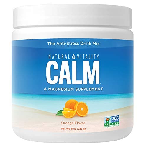 Natural Vitality Calm - Orange Vitamin 325 Mg 8 Oz