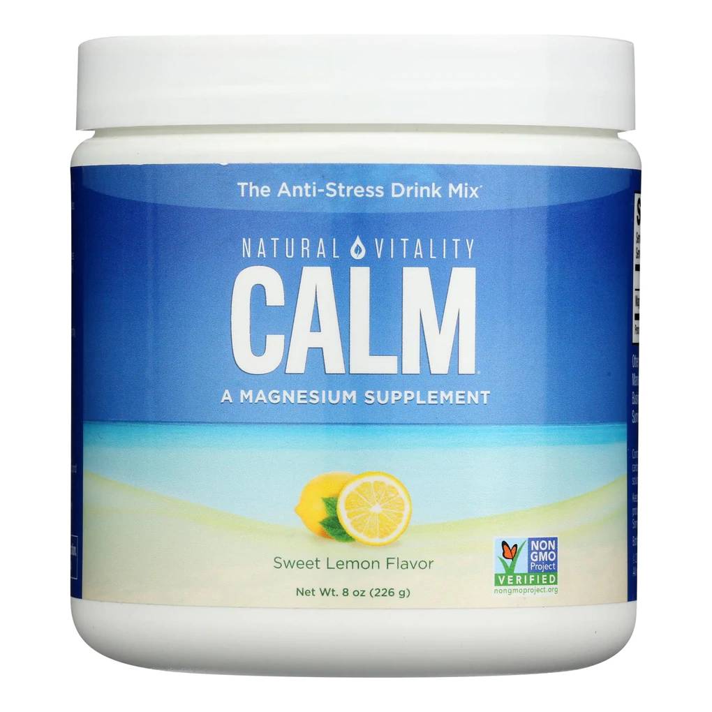 Natural Vitality Natural Calm Sweet Lemon 8 Oz