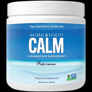 Natural Vitality - Natural Calm Plus Calcium Unflavored - 8 Oz.