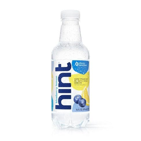 Hint - Blueberry Lemon Enhanced Water - 16 Fl Oz | Pack of 12