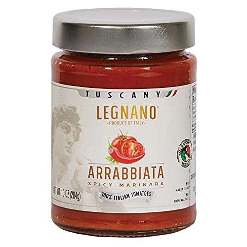 Legnano - Pasta Sauce Arrabbiata Marinara Spicy, 10 Oz | Pack of 6