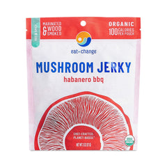 Eat the Change - Habanero BBQ Mushroom Jerky, 2oz

 | Pack of 8