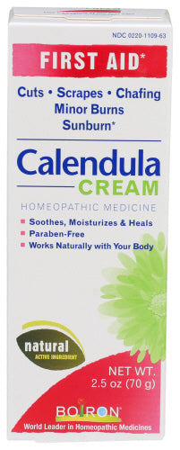 Boiron - Calendula Cream , 2.5 Oz