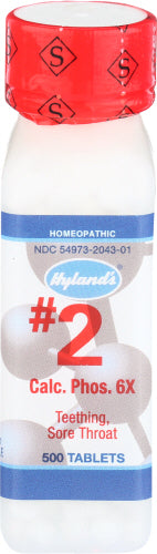 Hyland's - Calcarea Phosphorica 6X Cell Salts, 500 Tablet | Pack of 3