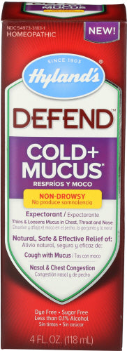 Hylands - Homepathic Cold & Mucus Defend, 4 oz