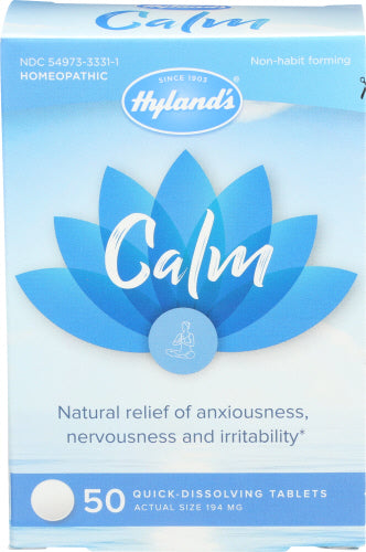 Hyland's - Calm, 50 Quick Dissolving Tablets