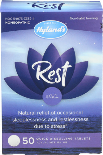 Hyland's - Rest, 50 Quick Dissolving Tablets