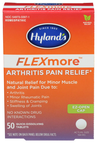 Hylands - Flexmore Arthritis Pain Relief, 50Tablets