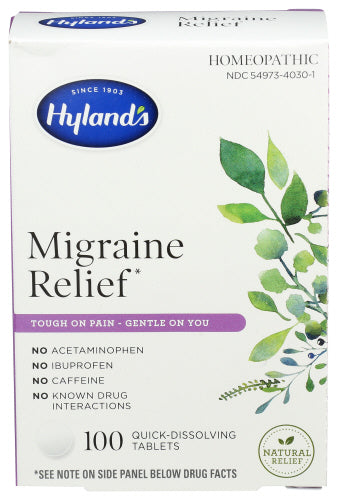 Hyland's - Migraine Headache Relief , 100 Tablets