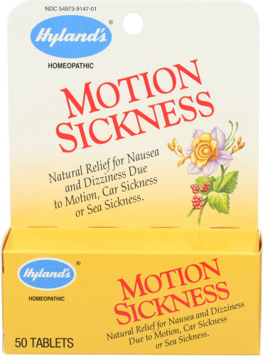 HYLAND -  Motion Sickness, 50 Tablets | Pack of 3