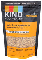 KIND Healthy Grains -  Oats & Honey Clusters, 11 Oz | Pack of 6