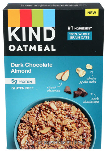 KIND - Oatmeal Dark Chocolate Almond - 1.5oz/6ct | Pack of 5