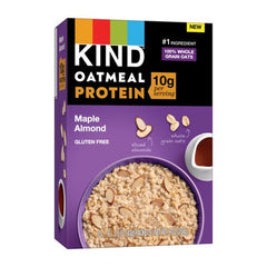 Kind - Protein Oatmeal Maple Almond Gluten Free Instant Hot Cereal, 9 Oz | Pack of 5