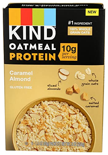 Kind - Caramel Almond Protein Oatmeal, 9 Oz | Pack of 5