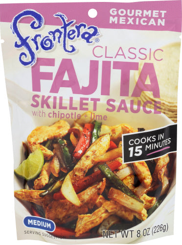 Frontera - Classic Fajita Skillet Sauce, 8oz  | Pack of 6