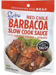 Frontera Red - Chile Barbacoa Seasoning Sauce 8oz | Pack of 6