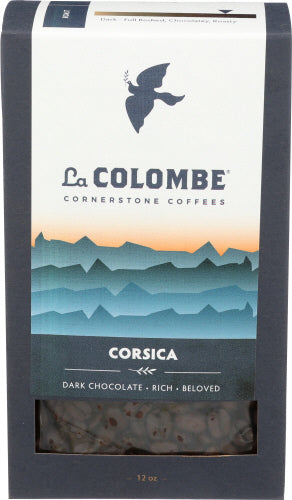 La Colombe - Corsica Whole Bean Dark Roast Coffee, 12 Oz | Pack of 4