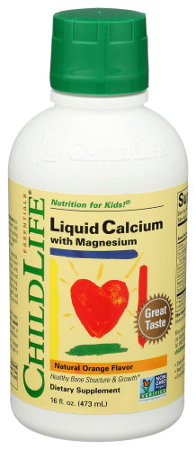 ChildLife - Calcium W/ Magnesium Liquid, 16 oz