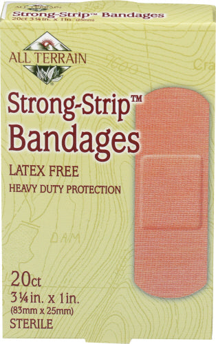 All Terrain - Strong Strip Bandage, 20 Pc