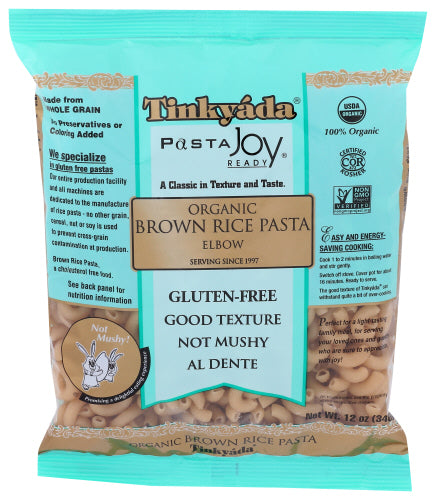 Tinkyada - Pasta Brown Rice Pasta Elbow Organic, 12 oz