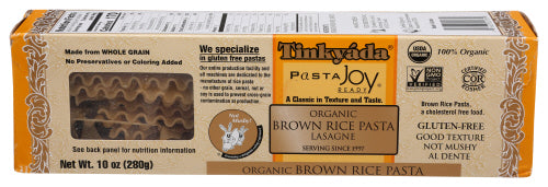 Tinkyada - Brown Rice Pasta, Lasagne, 10 Oz | Pack of 12