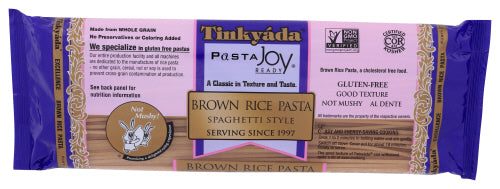 TINKYADA - PASTA BROWN RICE SPAGHETTI, 16 OZ