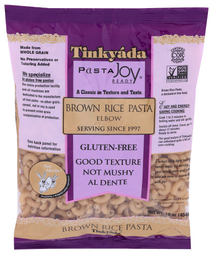 Tinkyada - Brown Rice Pasta, Elbows, 16 Oz