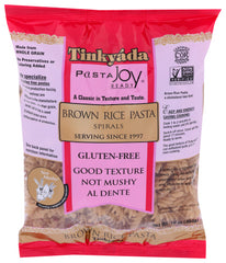 TINKYADA - PASTA BROWN RICE SPIRAL, 16 OZ