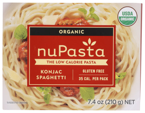 Nupasta -  Organic Konjac Pasta Spaghetti, 7.4 Oz - Pack of 8