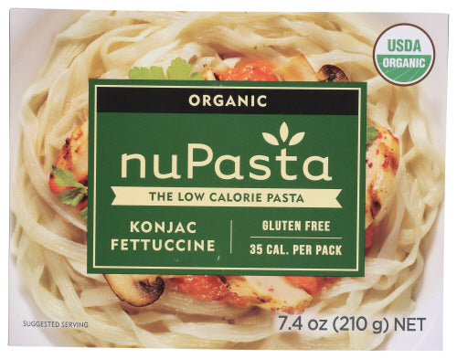 Nupasta -  Organic Konjac Pasta Fettcine, 7.4 Oz - Pack of 8