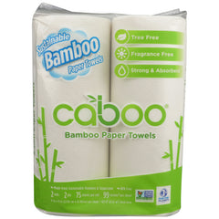 CABOO - TOWEL PAPER ROLL, 2PK 75 SHEET | Pack of 20