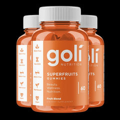 Goli Nutrition - Superfruits Gummies Mixed Fruit Flavor - 60 Gummies