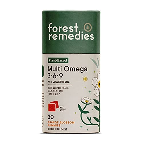 Forest Remedies Omega 369 Orange Blossom Gummies, 30 Ea