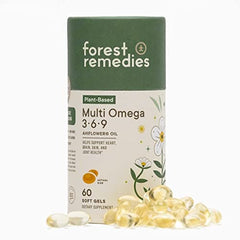 FOREST REMEDIES Multi Omega 369 Ahiflower Oil, 60 count