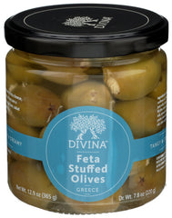 Divina - Feta Cheese Stuffed Olives, 7.8oz | Pack of 6