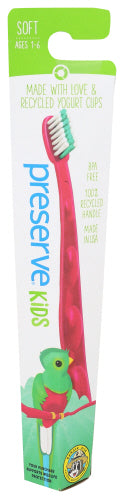 PRESERVE - Toothbrush Junior Soft , 1 EA. | Pack of 6