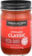 Urban Accents - Chicago Classic Pizza Sauce, 12 OZ. | Pack of 6