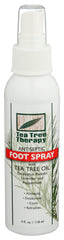 Tea Tree Therapy - Antiseptic Foot Spray Peppermint, 4 Oz