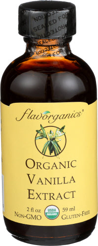 Flavorganics - Extract Organic Vanilla, 2  Oz